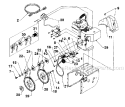 Page B Diagram and Parts List for 317E663H401 1997 Yard Man Snow Blower